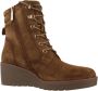 Carmela Stijlvolle Wedges Laarzen Brown Dames - Thumbnail 7