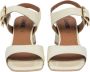 Carmens Beige Geborsteld Leren Sandalen Beige Dames - Thumbnail 2