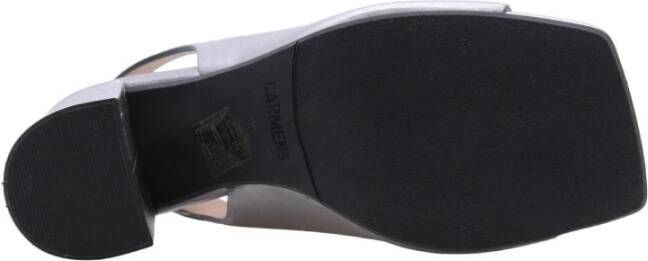 Carmens High Heel Sandals Grijs Dames