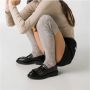 Car s Leren Loafer met Franjes Zwart - Thumbnail 2