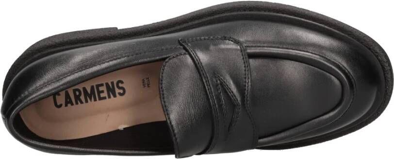 Carmens Platte schoenen Zwart