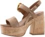 Carmens High Heel Sandals Grijs Dames - Thumbnail 13