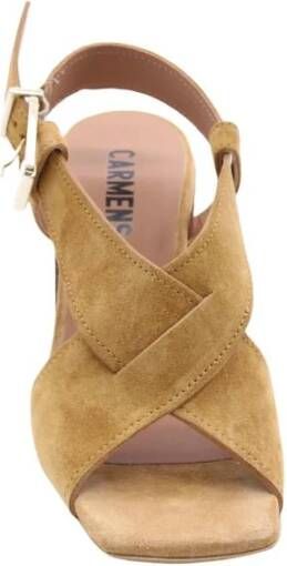 Carmens Sandalen Bruin Dames