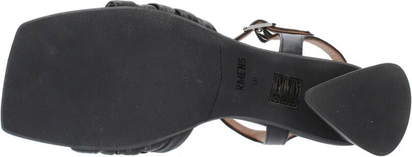 Carmens Sandalen Zwart Black Dames