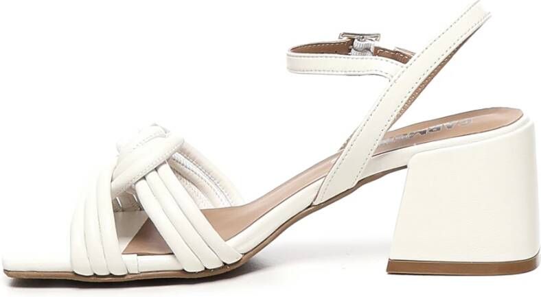 Carmens Witte Sandalen voor Vrouwen