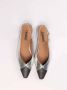Car s Zilveren Slingback Leren Sandalen - Thumbnail 2