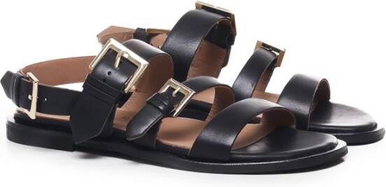 Carmens Zwarte Sandalen voor Vrouwen Black Dames