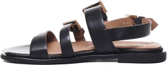 Carmens Zwarte Sandalen voor Vrouwen Black Dames