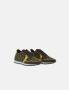 Carolina Herrera Bruin en Goud Canvas Runner Sneakers Multicolor Dames - Thumbnail 2