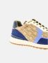 Carolina Herrera Canvas Beige en Navy Blue Sneakers - Thumbnail 2