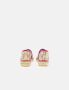 Carolina Herrera Canvas Espadrilles Roze Initialen Contrast Multicolor Dames - Thumbnail 5
