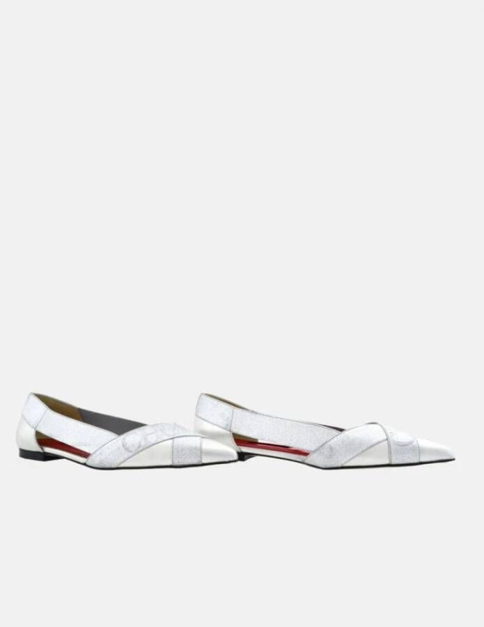 Carolina Herrera Flats Gray Dames