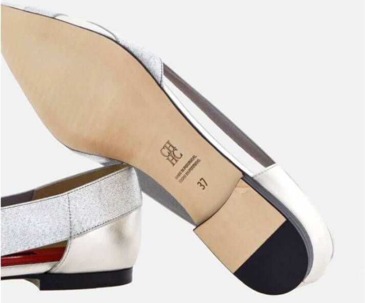 Carolina Herrera Flats Gray Dames