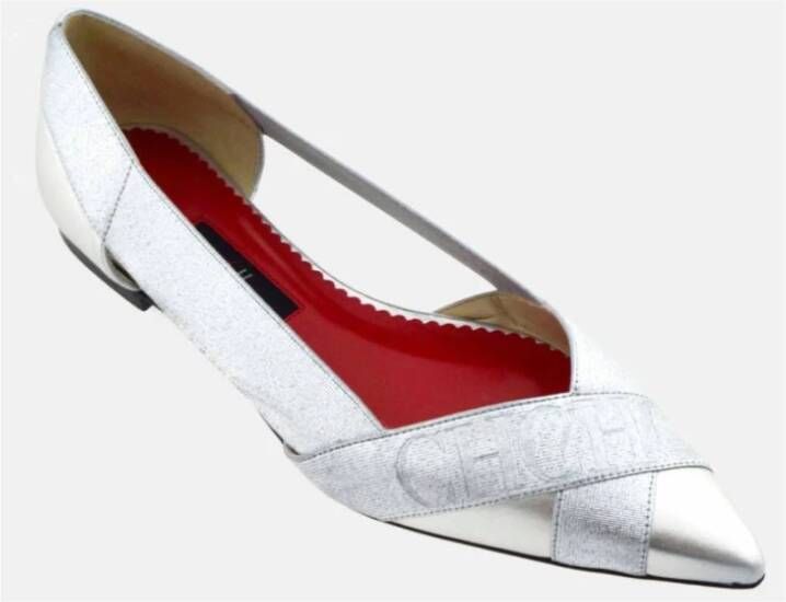 Carolina Herrera Flats Gray Dames