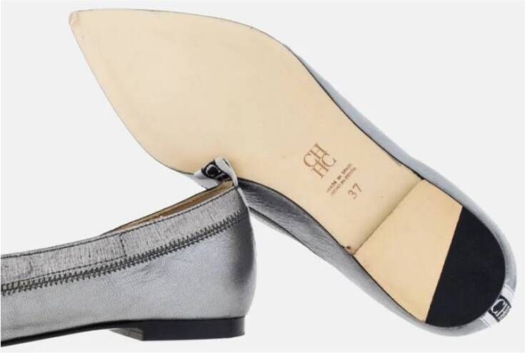 Carolina Herrera Flats Gray Dames