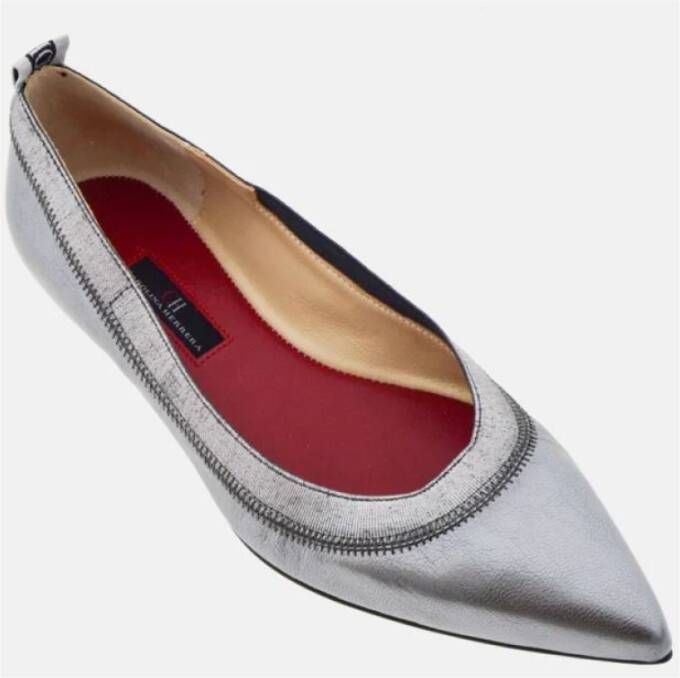 Carolina Herrera Flats Gray Dames