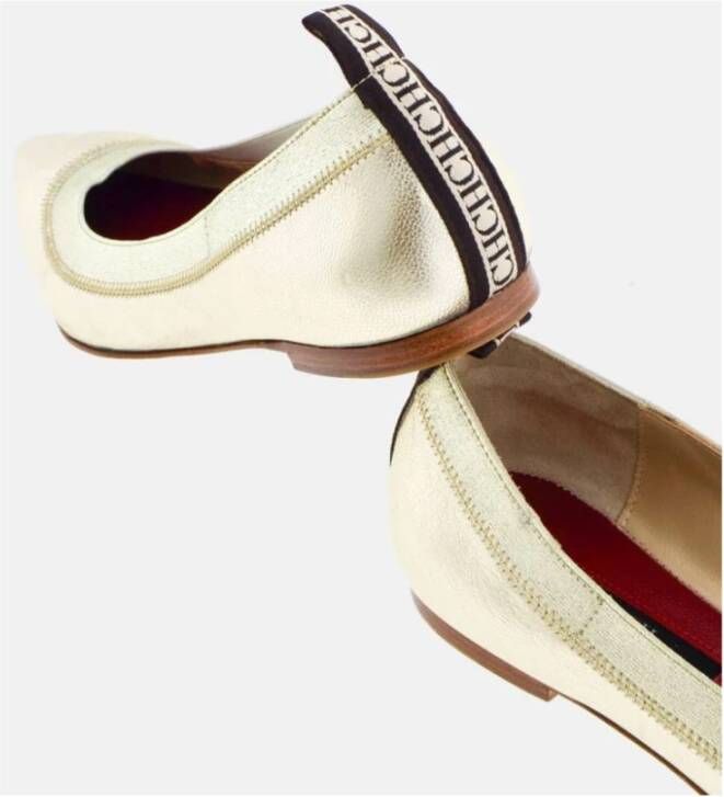 Carolina Herrera Flats Yellow Dames