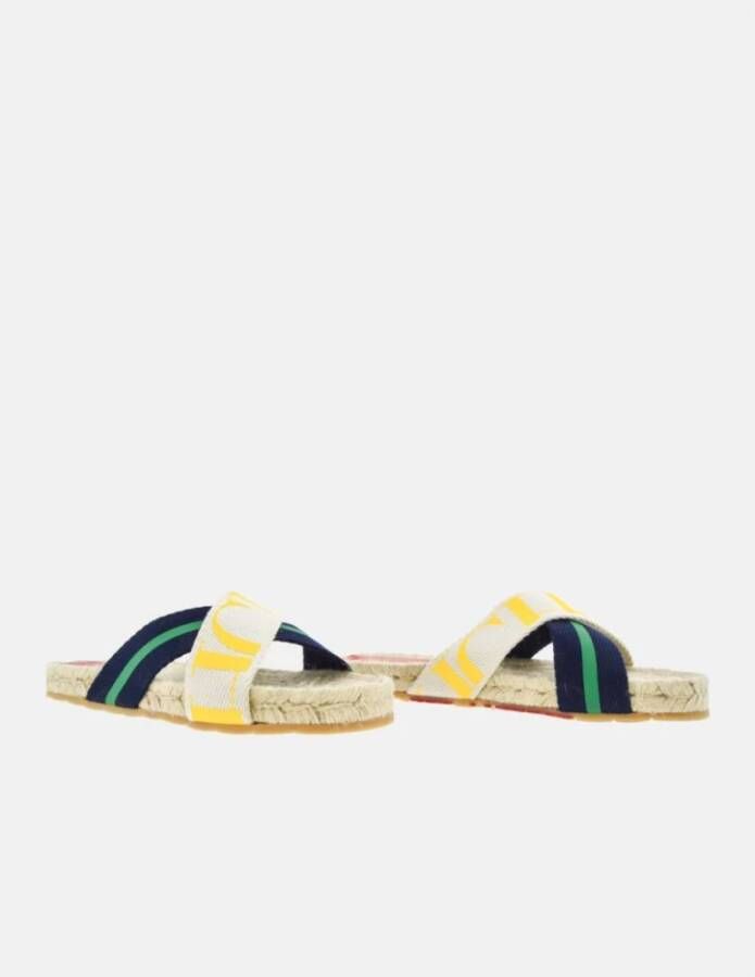 Carolina Herrera Gestreepte Grosgrain Shopping Espadrilles Multicolor Dames