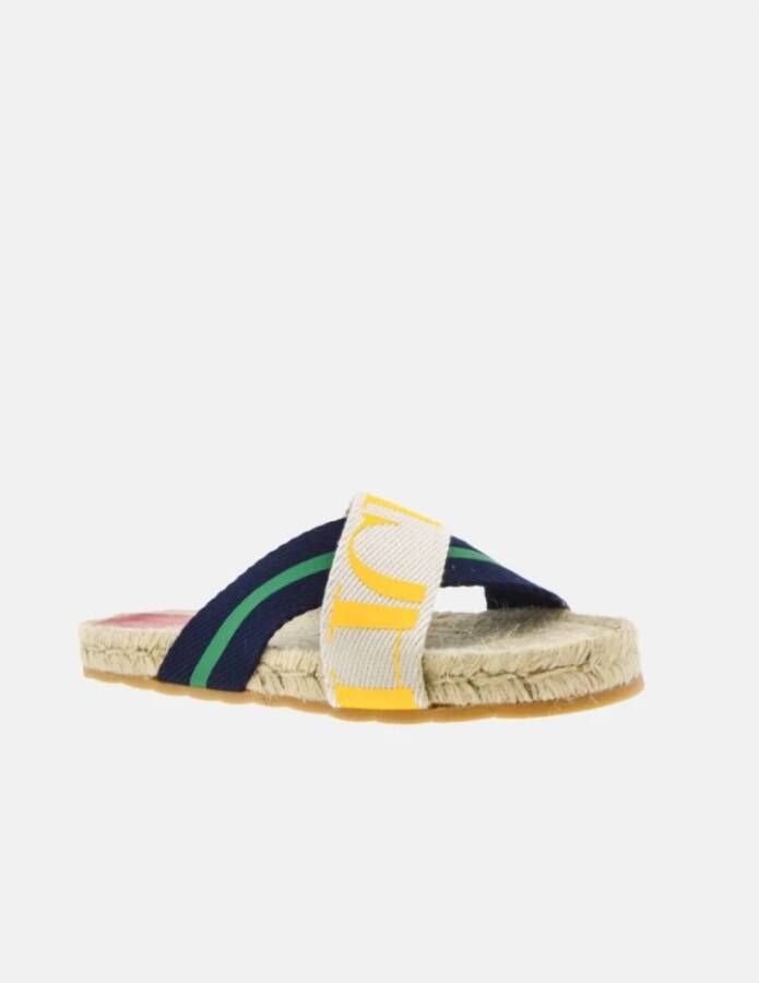 Carolina Herrera Gestreepte Grosgrain Shopping Espadrilles Multicolor Dames