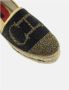 Carolina Herrera Gouden Bezaaide Espadrilles met CH Initialen Multicolor Dames - Thumbnail 3