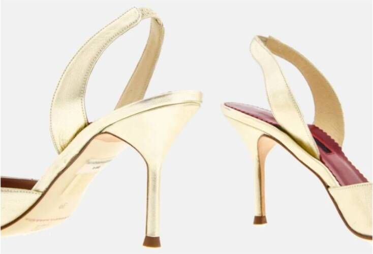 Carolina Herrera High Heel Sandals Yellow Dames