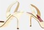Carolina Herrera High Heel Sandals Yellow Dames - Thumbnail 3
