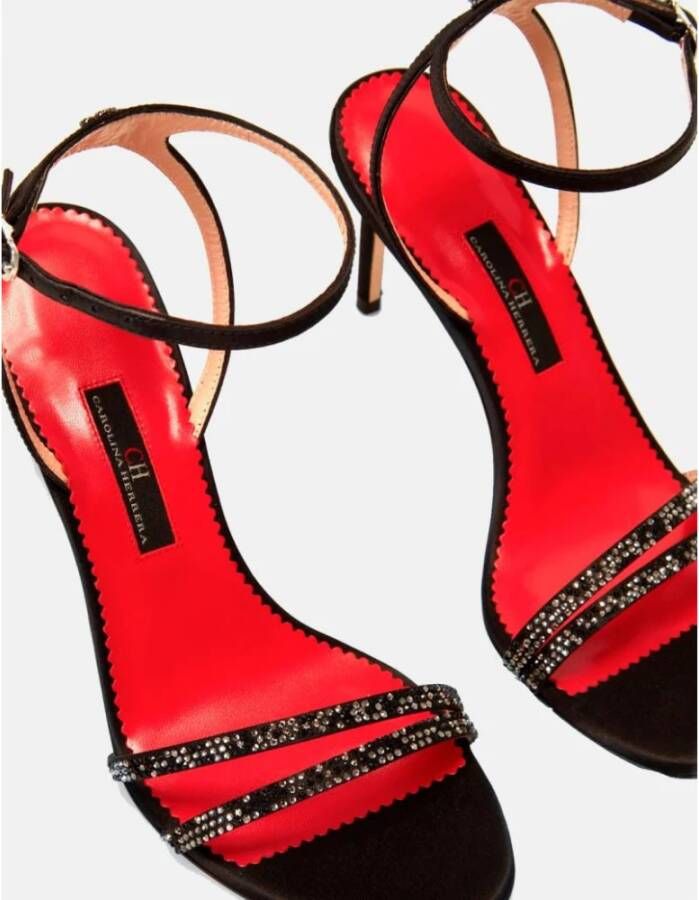Carolina Herrera Kristalband Sandalen Rosetta Insignia