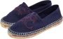 Carolina Herrera Pre-owned Canvas espadrilles Blue Dames - Thumbnail 3