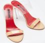 Carolina Herrera Pre-owned Fabric sandals Beige Dames - Thumbnail 4