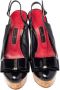 Carolina Herrera Pre-owned Leather sandals Black Dames - Thumbnail 2