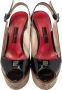 Carolina Herrera Pre-owned Leather sandals Black Dames - Thumbnail 2