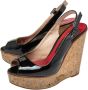 Carolina Herrera Pre-owned Leather sandals Black Dames - Thumbnail 3
