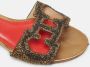 Carolina Herrera Pre-owned Leather sandals Gray Dames - Thumbnail 8