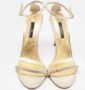 Carolina Herrera Pre-owned Leather sandals Yellow Dames - Thumbnail 3