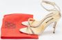 Carolina Herrera Pre-owned Leather sandals Yellow Dames - Thumbnail 9