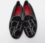 Carolina Herrera Pre-owned Suede flats Black Dames - Thumbnail 3