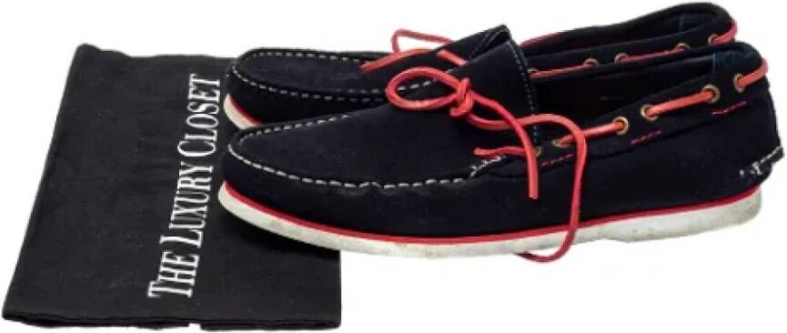 Carolina Herrera Pre-owned Suede flats Black Dames