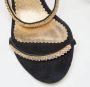 Carolina Herrera Pre-owned Suede sandals Black Dames - Thumbnail 7