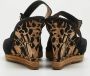 Carolina Herrera Pre-owned Suede sandals Black Dames - Thumbnail 5