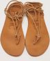 Carolina Herrera Pre-owned Suede sandals Brown Dames - Thumbnail 2