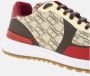 Carolina Herrera Runner Sneakers Shopping Canvas Contrast Stukken Multicolor Dames - Thumbnail 6