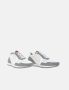 Carolina Herrera Wit en Grijs Canvas Runner Sneakers Multicolor Dames - Thumbnail 2