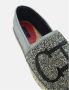 Carolina Herrera Zilveren Kralen Espadrilles met CH Initialen Gray Dames - Thumbnail 6