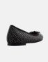 Carolina Herrera Zwarte leren ballerina`s met Bimba-print - Thumbnail 2