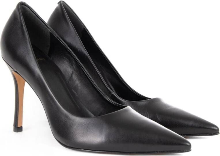 Carrano Elegante Zwarte Gesloten Pumps Black Dames