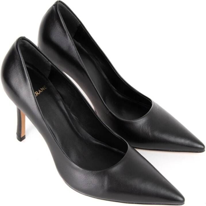 Carrano Elegante Zwarte Gesloten Pumps Black Dames