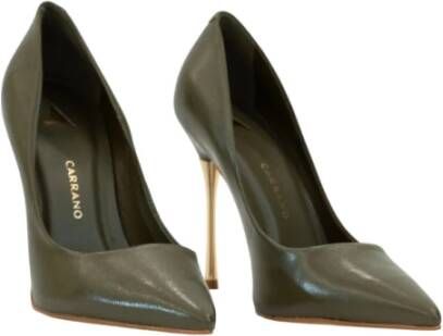 Carrano Groene Elegante Stiletto Hakken Green Dames