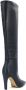 Carrano Leren kniehoge laarzen met 95mm hak Black Dames - Thumbnail 3