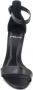 Carrano Leren Sandalen Taupe Enkelband Black Dames - Thumbnail 5