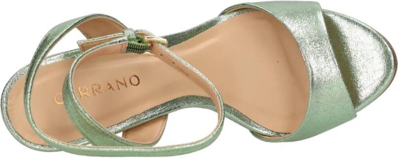 Carrano Sandalen Groen Green Dames